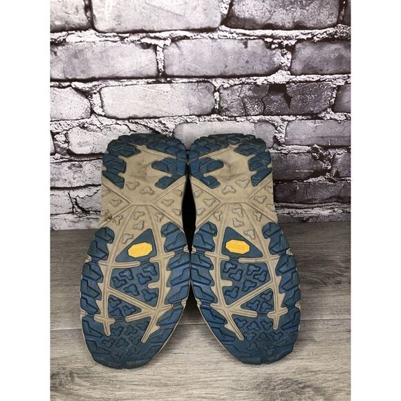 Men's Hoka One One Kaha GTX Gore-Tex Blue & Gray Mid Hiking Boots Women Sz 8M US - Picture 15 of 16
